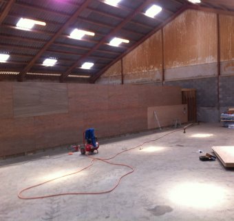 Grūdų džiovinimo grindys Braedstrup DK